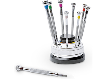 Modelcraft precyzyjne śrubokręty zegarmistrzowskie (zestaw 9szt) Modelcraft precyzyjne śrubokręty zegarmistrzowskie (zestaw 9szt) / SH-PSD1087