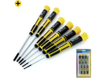 Modelcraft śrubokręty krzyżowe (zestaw 6szt) Modelcraft śrubokręty krzyżowe (zestaw 6szt) / SH-PSD1602