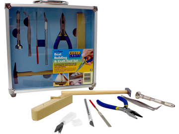 Modelcraft narzędzia do modelarzy okrętowych (zestaw 12szt) Modelcraft narzędzia do modelarzy okrętowych (zestaw 12szt) / SH-PTK1012