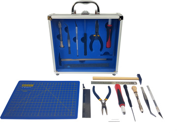 Modelcraft narzędzia dla modelarzy kolejowych (komplet 12szt) / SH-PTK1020