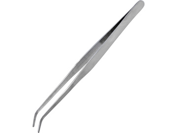 Modelcraft pęseta nierdzewna długa zagięta / SH-PTW5351