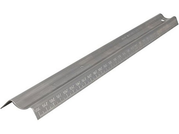 Modelcraft linijka ze stali nierdzewnej bezpieczna 30cm / SH-RU1774