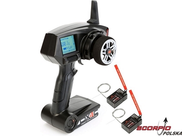 DX4C DSMR Spektrum Car/Boat, 2x SR410 / SPM4200A