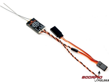 Spektrum DSM X - odbiornik serial telemetry divers / SPM4649T