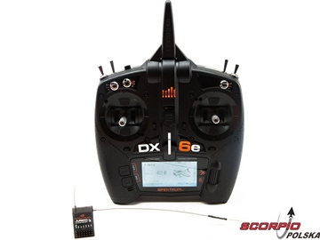 DX6e DSMX Spektrum, AR610 Mode 1-4 DX6e DSMX Spektrum, AR610 Mode 1-4 / SPM6650EU
