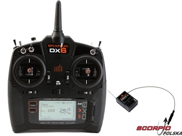 DX6 DSM X Spektrum Air - Heli AR610 Mode 1-4 / SPM6700EU