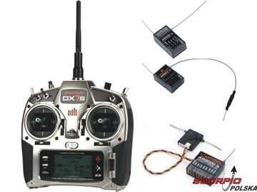 DX7S DSMX Spektrum Air - Heli AR8000, AR610, AR400 / SPM7800EUA