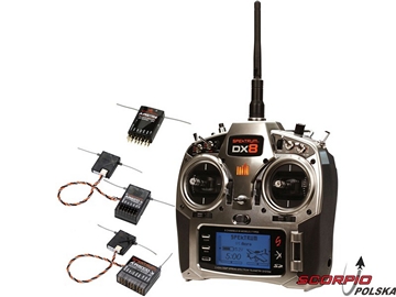 DX8 DSMX Spektrum Air - Heli AR8000,AR6210,AR6115E DX8 DSMX Spektrum Air - Heli AR8000,AR6210,AR6115E / SPM8800EUC