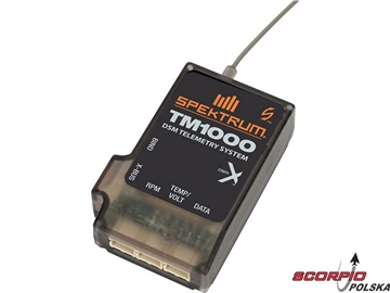 Spektrum telemetria Air - moduł TM1000 DSMX Spektrum telemetria Air - moduł TM1000 DSMX / SPM9548C
