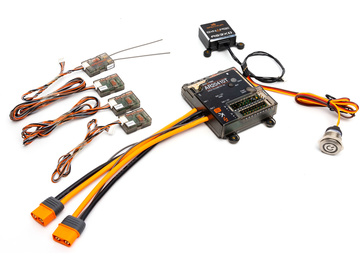 Spektrum odbiornik AR20410T 20CH PowerSafe z telemetrią, AS3X+, SAFE / SPMAR20410TS
