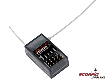 Spektrum DSM X - odbiornik 4CH Micro AR400 / SPMAR400