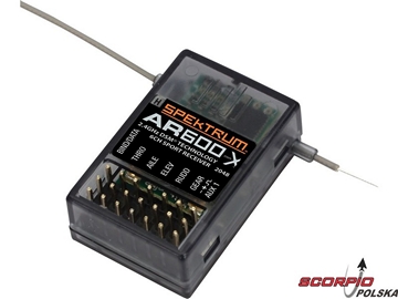 Spektrum DSM2 - odbiornik 6k Micro AR600 / SPMAR600