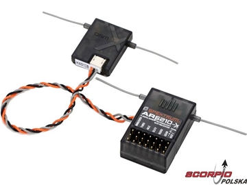 Spektrum DSMX - odbiornik 6k AR6210 / SPMAR6210