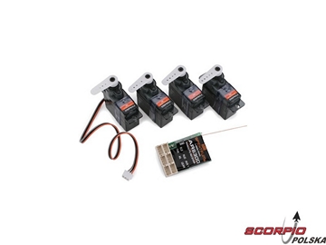 Spektrum DSM2 - odbiornik 6k AR6300 Nanolite zesta / SPMAR6300F