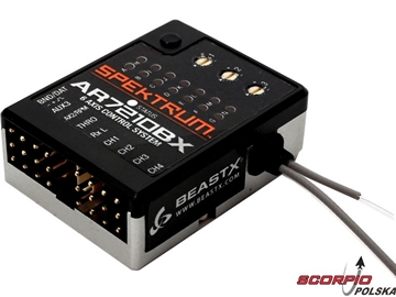 Spektrum DSM X - odbiornik 7CH AR7210BX flybarless / SPMAR7210BX