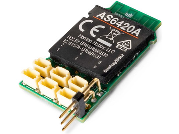 Spektrum jednostka sterująca AR6420 AS3X/SAFE DSMX/SLT: Micro P-47 Spektrum jednostka sterująca AR6420 AS3X/SAFE DSMX/SLT: Micro P-47 / SPMAS6420AB
