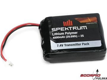 Spektrum - akumulator DX8 4000mAh Lipol / SPMB4000LPTX