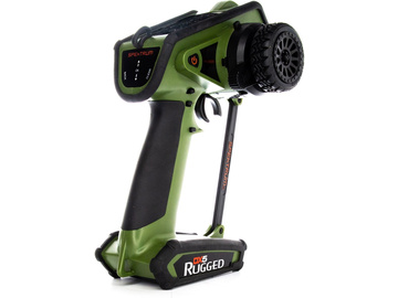 Spektrum DX5 Rugged DSMR zielony sam nadajnik Spektrum DX5 Rugged DSMR zielony sam nadajnik / SPMR5200GEU