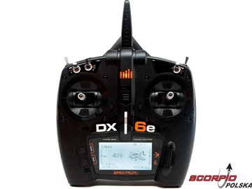 DX6e DSMX Spektrum sam nadajnik Mode 1-4) / SPMR6650EU