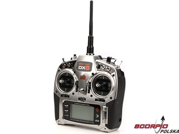 DX8 DSM2/DSMX Spektrum Air-Heli sam nadajnik / SPMR8800EU