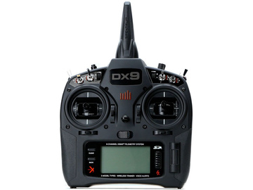 Spektrum DX9 DSMX Black Edition Mode sam nadajnik + AR610 Gratis / SPMR9910EUC