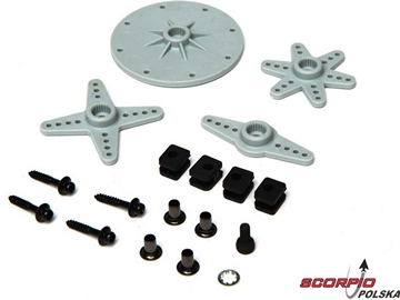 Spektrum - zestaw akcesoriów serwa A6300 Spektrum - zestaw akcesoriów serwa A6300 / SPMSP3035