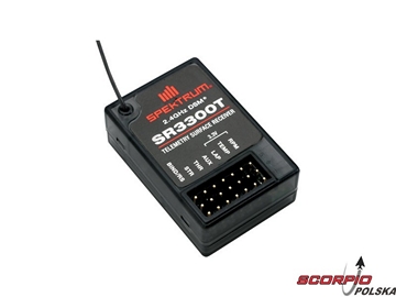 Spektrum DSM - odbiornik 3CH SR3300T Spektrum DSM - odbiornik 3CH SR3300T / SPMSR3300T
