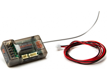 Spektrum odbiornik SR6100AT DSMR 6Ch AVC z telemetrią Spektrum odbiornik SR6100AT DSMR 6Ch AVC z telemetrią / SPMSR6100AT