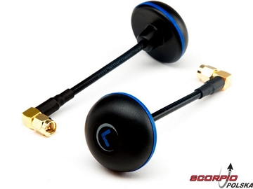 Spektrum - Antena LHCP Omni konektor 90° (2) / SPMVX5812