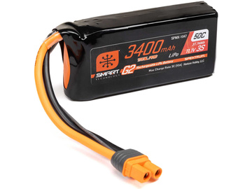 Spektrum Smart G2 Trail Pro LiPol 11.1V 3400mAh 50C IC3 Spektrum Smart G2 Trail Pro LiPol 11.1V 3400mAh 50C IC3 / SPMX-1047
