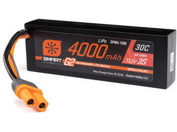 Spektrum Smart G2 LiPol 11.1V 4000mAh 30C IC5 / SPMX-1088