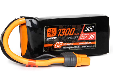 Spektrum Smart G2 LiPol 11.1V 1300mAh 30C IC3 / SPMX133S30
