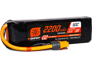 Spektrum Smart G2 LiPol 11.1V 2200mAh 50C IC3 / SPMX223S50