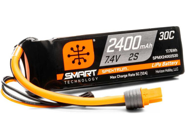 Spektrum Smart LiPol 7.4V 2400mAh 30C IC3 / SPMX24002S30