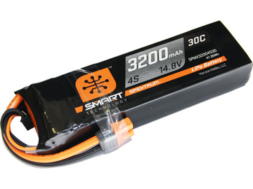 Spektrum Smart LiPol 14.8V 3200mAh 30C IC3 Spektrum Smart LiPol 14.8V 3200mAh 30C IC3 / SPMX32004S30
