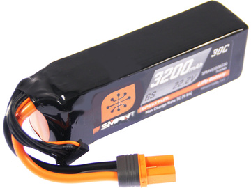 Spektrum Smart LiPol 3200mAh 6S 22.2V 30C IC5 Spektrum Smart LiPol 3200mAh 6S 22.2V 30C IC5 / SPMX32006S30