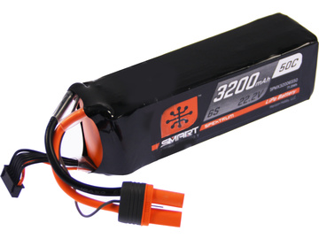 Spektrum Smart LiPol 3200mAh 6S 22.2V 50C IC3 Spektrum Smart LiPol 3200mAh 6S 22.2V 50C IC3 / SPMX32006S50