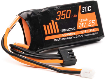 Spektrum LiPol 7.4V 350mAh JST PH2.0 Spektrum LiPol 7.4V 350mAh JST PH2.0 / SPMX3502S30