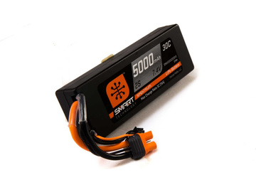 Spektrum Smart LiPol Car 5000mah 2S 7.4V 30C HC IC3 Spektrum Smart LiPol Car 5000mah 2S 7.4V 30C HC IC3 / SPMX50002S30H3