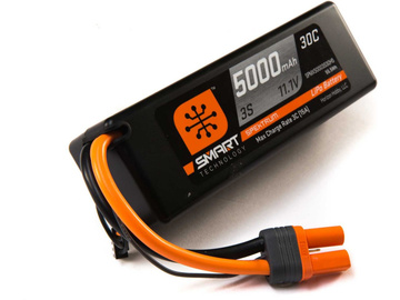 Spektrum Smart LiPol Car 5000mAh 3S 11.1V 30C HC IC5 Spektrum Smart LiPol Car 5000mAh 3S 11.1V 30C HC IC5 / SPMX50003S30H5