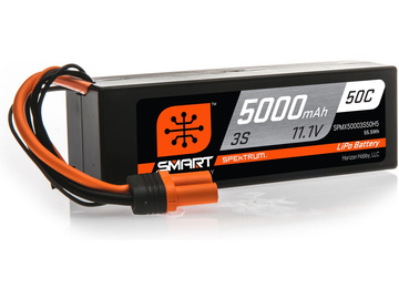 Spektrum Smart LiPol Car 5000mAh 3S 11.1V 50C HC IC5 / SPMX50003S50H5