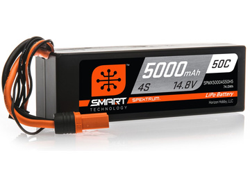 Spektrum Smart LiPol Car 5000mAh 4S 14.8V 50C HC IC5 / SPMX50004S50H5