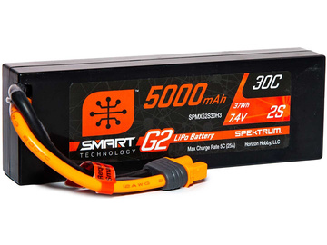 Spektrum Smart G2 LiPol 7.4V 5000mAh 30C HC IC3 / SPMX52S30H3