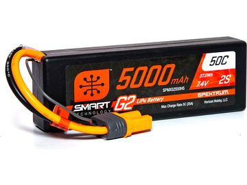 Spektrum Smart G2 LiPol 7.4V 5000mAh 50C HC IC5 / SPMX52S50H5