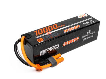 Spektrum Smart G2 Pro LiPol 14.8V 10000mAh 120C IC5 Spektrum Smart G2 Pro LiPol 14.8V 10000mAh 120C IC5 / SPMXB4S100