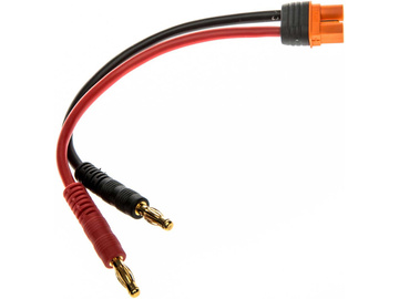 Spektrum kabel zasilania ładowarek Smart - IC3 akumulatora z banankami 15cm 13 AWG / SPMXCA315