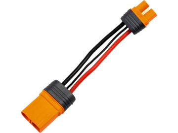 Spektrum kabel konwersji IC5 urządzenie - IC3 akumulator 10cm 10 AWG Spektrum kabel konwersji IC5 urządzenie - IC3 akumulator 10cm 10 AWG / SPMXCA507