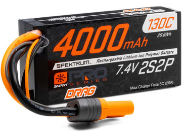 Spektrum Smart Drag Pro LiPol 7.4V 4000mAh 130C IC5 / SPMXDRB1