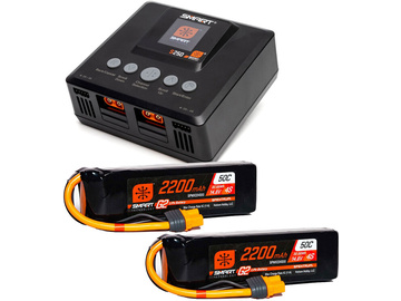 Spektrum Smart Powerstage G2 Air 4S 2200mAh IC3 2x, ładowarka S250 / SPMXPSA500I