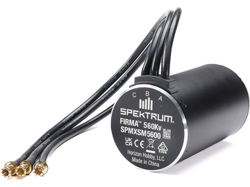 Spektrum silnik bezszczotkowy Firma 70120 560 obr./V 8 mm Spektrum silnik bezszczotkowy Firma 70120 560 obr./V 8 mm / SPMXSM5600